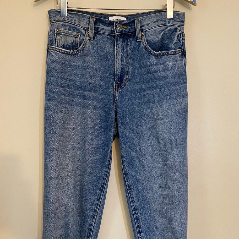 PISTOLA Presley High Rise Roller Blue Jeans in Alternatives Size 26 - Picture 3 of 10